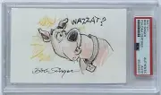 Scooby Doo Original Color Drawing Sketch Signed Drawn By Bob Singer PSA DNA COA