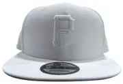 New Era 9Fifty Pittsburgh Pirates MLB White Snapback (70657161) - OSFA