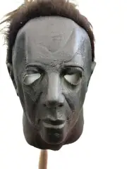 MIKE MYERS FULL HEAD MASK .GRAY. LATEX . ADULT SIZE.
