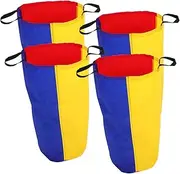 HONITANO 4pcs Jumping Bag Sacks Sports Day Adults Sack Racing for Sack Race Sack Jump Sacks Races Outdoor Sports Day Sack Race Sack Race Bags Small Sack Race Kit Garden Lawn Cloth