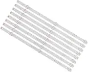 BGBLKLGPPN 8pcs 3LED LED Backlight Strip Compatible with 43DL4012N L43E6800 43HFF5952 43L1600C 43BDL4012N K430WDC1 A1 A3 4708-K43WDC-A1113N11 A3113N11 TV Light Strip