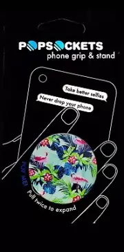 Authentic PopSockets Tropical Flamingos Phone Holder Grip PopSocket Pop Socket