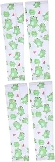 Alasum 2 Pairs Cool Printed Sleeves Sun Protective Glove Sleeves to Cover Arms for Toddler Cooling Arm Cover Sleeve Cycling Arm Protector Arm Warmer Baby Summer Arm Sleeve Polyester
