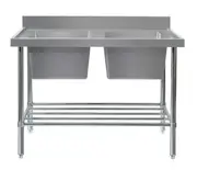 MixRite Double Center Sink Bench - W2100 X D600 X H900