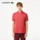 【LACOSTE】男裝-經典L1212短袖Polo衫(橙紅色)