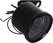 CHICAMPERA Motorcycle Speedometer with Led Backlight Tachometer for Single-Cylinder Engines High Gauge for Modified Motorbikes Accurate Speed Tracking Design