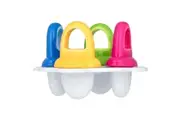 Nuby, Fruitsicles, Frozen Fruit Pops Tray, 6+ Months, 4 Pack