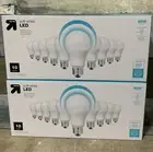 ⚡️Up & Up 60W Value pk LED 800 Lummens A19 Bulbs 2 Box - 20 Bulbs Total