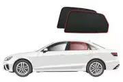 SNAPSHADES Car Rear Window Shades for Audi A4 Sedan 5th Gen (B9/Typ 8W; 2016...