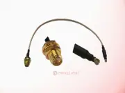U.FL/IPX Female to RP-SMA Male Adapter Pigtail Cable For PCI Wifi Card Network
