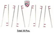 10 Bitewing X-ray Aiming Arm - Color Coded Rinn XCP Style Red Positioning Arm