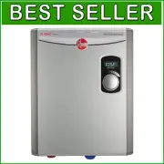 Compact 18kW Tankless Electric Water Heater with Self-Modulation and LED Control