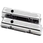 Billet Specialties Sbc Polished Tall Valve Covers P/N 95220