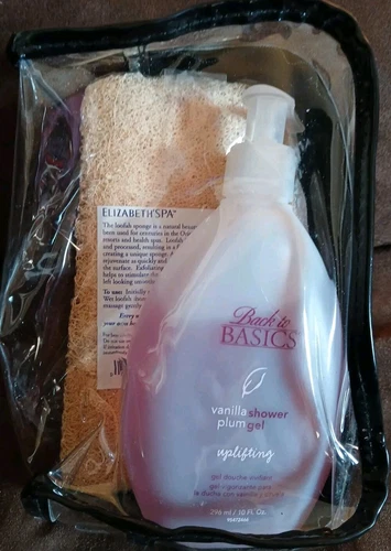 ELIZABETH'S SPA Back To The Basics Vanilla Shower Plum Gel