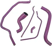 Car Pressure Lines & Hoses Fit for 1986 1987 1988 Porsche 944 2.5L Non Turbo Silicone Radiator Coolant Hose Kit Turbo Hose Pipe(Purple)