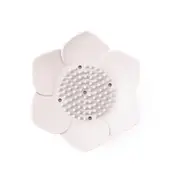 Holder Storage Shower Bathroom Supplies Soap Box Container Flower Shape Accessories Silicone Dish Hollowed Drain Anti Slip Home