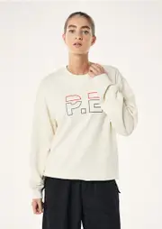 HEADS UP SWEAT IN WHISPER WHITE, M
