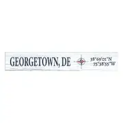 JennyGems Georgetown Delaware Gifts, Delaware Souvenirs, Compass Coordinates