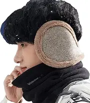 [Soghot] Ear Muffs Men Women Ear Warmers Simplicity Warm Ear Protection Cold Weather Ear Covers for Winter Outdoor Sports Blue