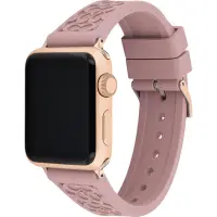 在飛比找momo購物網優惠-【COACH】Apple Watch 錶帶 38/40mm 