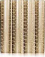 Baguette Bread Pan, Premium Nonstick Perforated Baguette Pan for French Bread Baking, 4 Loaves Baguette Baking Tray for Sourdough, Italian Bread, Perfect Creating Crisp Golden-Brown Crust (Gloden)