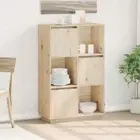 vidaXL Highboard 74x35x117 cm Solid Wood Pine HEE