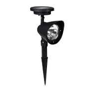 4LED Spotlight Lawn Solar Spotlight 600mAh Lithium Battery Outdoor Solar Power Lamp with Automatic On Off Sensor Waterpr
