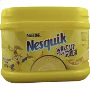 2 X TUB NESTLE NESQUIK BANANA FLAVOUR MILK POWDER MILKSHAKE MIX UK 300g