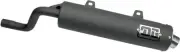 DG RCM II Utility Series Black Steel Slip-On Exhaust (051-2405)