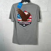 Columbia Men's Bryker Graphic T-Shirt - Grey Heather medium
