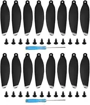 16Pcs Low Noise 4726F Propeller Quick-Release Blades Prop for D-JI Mini 2/Mini Se Drones Accessories(16pcs silver)