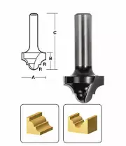CARBiTOOL Classical Router Bit for Panel Doors TC10