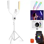 NEEWER RGB Esthetician Light with Phone APP Control/Touch Bar for Tattoo Lash