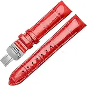 [WUTONGMU] Bright Leather Watch Strap Fit For Tissot 1853 T035 Women T035210a T035207a Waterproof Watchband Accessories 18mm Bracelet