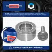Wheel Bearing Kit fits AUDI A4 B6, B7 3.0 Rear 00 to 06 B&B 8E0598625 Quality