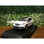 1/43 NOREV PEUGEOT 2008 2013 WHITE 479820【MGM】