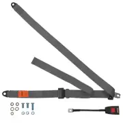 Front Static Seat Belt For Triumph Vitesse Estate 1961-1971 Grey
