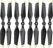 8pcs 8331 Low Noise Propeller, for DJI, for Mavic PRO Platinum Drone Noise Reduction Blade Prop Spare Parts Replacement Accessories Propeller Prop(Gold)