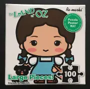 Re-marks Wizard of Oz 100 Large Piece Puzzle Dorothy NEW