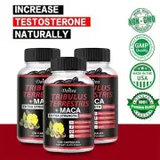 Tribulus + Maca 120 capsules-Balanced energy, improved performance and endurance