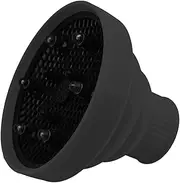 EXQUIMEUBLE Folding Hair Diffuser Cover for Blow Dryer Durable Safe Hair Styling Tool for Curly Wavy Straight Hair Travel Friendly Design