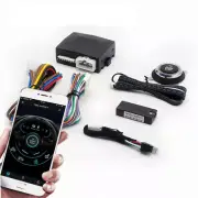 Car One-Key Stop Button Kit Bluetooth Smart Start System Phone Remote Control