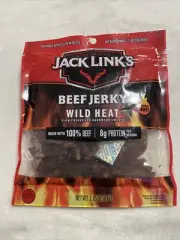 Brand New JACK LINK’S (2.85 OUNCES) OF DELICIOUS “WILD HEAT” BEEF JERKY
