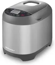 Elite Gourmet EBM8103SS Programmable Bread Maker Machine, 3 Stainless Steel