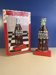 Rare! 1997 Coca-Cola Coke Bottle Cast Iron Doorstop New In The Box!