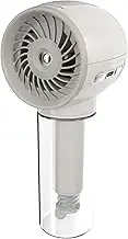 Nitecore izzCool 10 Pro Portable Air Humidifier Misting Fan Air Conditioner 4000mAh Water Spray Mist Cooling Fan Handheld Desktop (White)