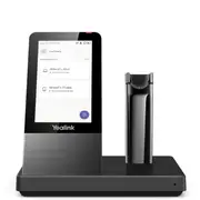 Yealink WH67 UC Convertible DECT Wireless Headset with Base Station