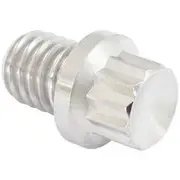 Aeroflow 7/16" UNC Titanium Bolt 0.500"UHL 12 Point Single 7/16-14" - AF3516-0500