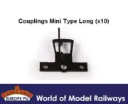 Bachmann 36-026 Couplings Mini Type Long x10 OO Gauge
