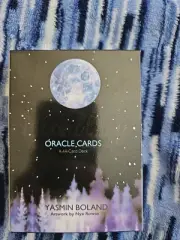 Moonology Oracle Cards 44-Tarot Card Deck and Guidebook by Yasmin Boland